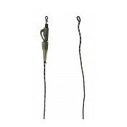 MIVARDI MONTURA LEADCORE CU CLIPS PLUMB PIERDUT 2Buc/Set/ 80Cm 45Lb