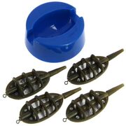 NGT METHOD FEEDER FLAT IN-LINE SET 4+1 (15,20,24,30gr + Matrita)