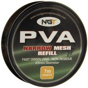NGT NARROW REFILL PVA MESH 7 m x 25 mm