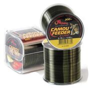 MONOFILAMENT FILFISHING CAMOU FEEDER  -  CRAP 0.20 MM / 300 M / 5.70 KG