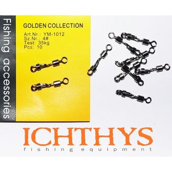 ICHTHYS  VARTEJ  CU AGRAFA+ SIGURANTA 4 -35kg