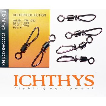 ICHTHYS  VARTEJ CU AGRAFA EXTRA STRONG 3/0 - 100kg