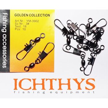 ICHTHYS  VARTEJE CU AGRAFA SIGURANTA 3 - 18 kg