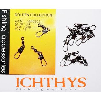 ICHTHYS  VARTEJE CU AGRAFA SIGURANTA 7 - 12kg