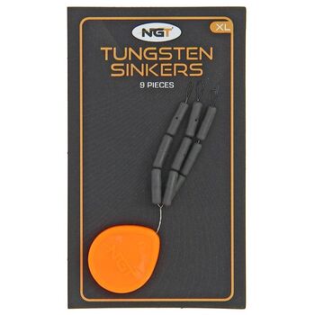 OPRITOARE NGT TUNGSTEN SINKERS XL , 9 BUC / PLIC