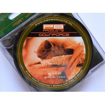 PB DOWNFORCE LEADCORE WEED 45LB-10M