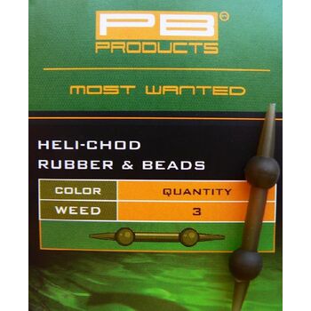 PB HELI-CHOD RUBBER-BEADS WEED