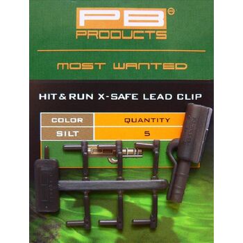 PB HIT - RUN  X-SAFE LEAD CLIP  SILT