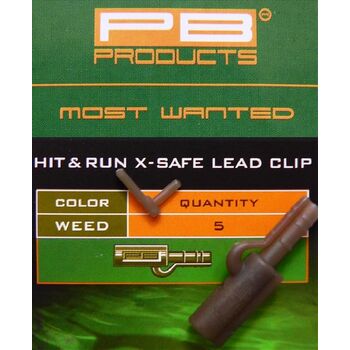 PB HIT - RUN  X-SAFE LEAD CLIP WEED