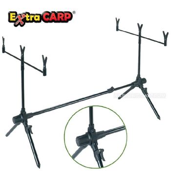 ROD POD EXTRA CARP ECO 3 POSTURI  CU 6 SUPORTI V DIN PLASTIC 