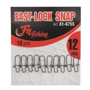 AGRAFA FILFISHING FAST  LOCK SNAP  NR 14 / 10 BUC / PLIC