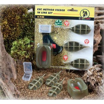 EC METHOD FEEDER IN LINE SET 3+1-20,30,40gr+MATRITA