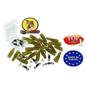EXTRA CARP LEAD CLIP &  ROLLING SWIVEL SET
