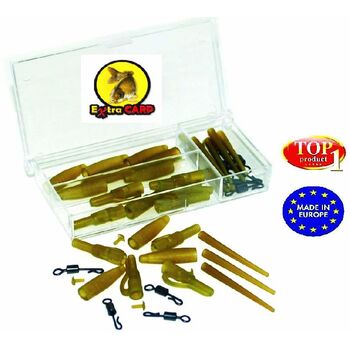 EXTRA CARP LEAD CLIP & QUICK CHANGE  SWIVEL SET