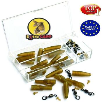 EXTRA CARP LEAD CLIP & SWIVEL RING  SET