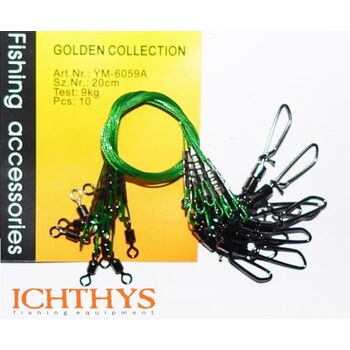 ICHTHYS STRUNA RAPITOR  20cm/9kg 10Buc/Set