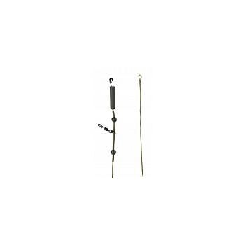 MIVARDI LEAD CORE RIG SYSTEM + ANTITANGLE SLEEVES 2Buc/Set-80cm/45Lb