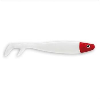 DELALANDE FURY SHAD 11cm Alb Cu Cap Rosu 3 Buc/Plic