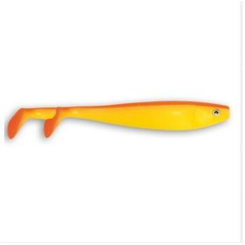 DELALANDE FURY SHAD 11cm Portocaliu Spate Rosu 3 Buc/Plic