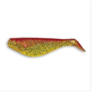 DELALANDE SHAD 7.5cm  Chartreuse Spate Rosu 4 Buc/Plic