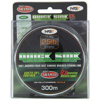 FIR TEXTIL NGT QUICK SINK MOSS GREEN 0.20MM / 300 M