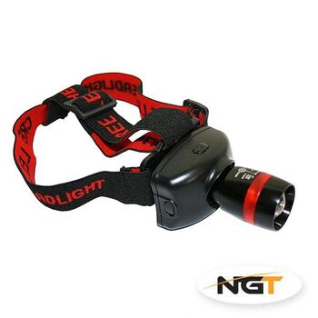 NGT LANTERNA FRONTALA  Q5-300 LUMEN / 170 m 3X AAA