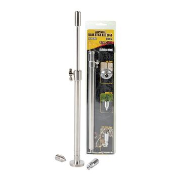 BANK STICK EXTRA CARP DIN INOX 30-50 cm CU ADAPTOR PONTON 3 in 1