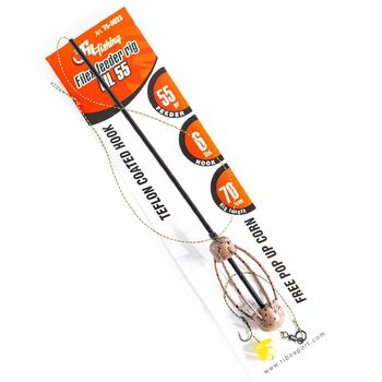 FILEX FEEDER RIG 55 GR CU PORUMB FLOTANT ,CARLIG WIDE GAPE NR 6