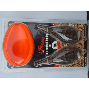 FILFISHING METHOD FEEDER SET 2 X 70 GR + MATRITA DIN SILICON 