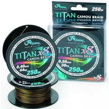 FILFISHING TITAN CATFISH CAMO X 8 BRAID 0.70 MM / 250 M / 84 KG