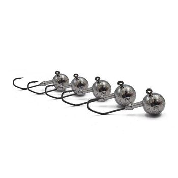 JIG HEAD FILFISHING CU CARLIG VMC BLACK NICKEL 3/0-10GR / 5 BUC / PLIC