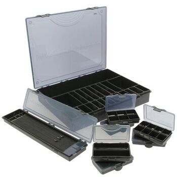 CUTIE NGT TACKLE BOX SYSTEM 7+1 BLACK