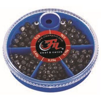 SET PLUMBI ALICE DESPICATE FILFISHING, Ă=70MM - L, 5 COMPARTIMENTE, 0.15-0.90G