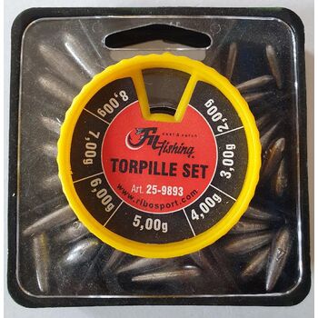 SET PLUMBI CULISANTI FILFISHING 7 COMPARTIMENTE  2.00 - 8.00 GR