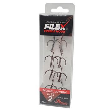 ANCORA FILFISHING BLACK NICKEL SERIA 1010 NR 2 / 10 BUC / CUTIE