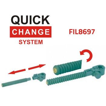 BRAT FILFISHING SUPORT JUVELNIC EVA CU QUICK CHANGE  SYSTEM 24 CM