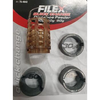 FILEX QUICK CHANGE DISTANCE MIDI FEEDER 3 IN 1 / 30,40,50 GR