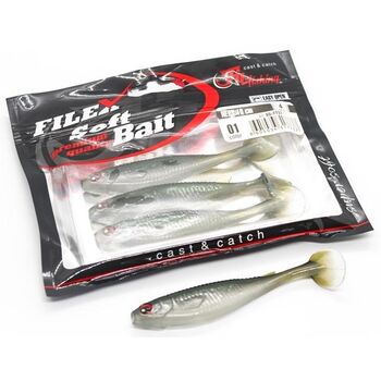FILEX SHAD NEOX 01 / 10 CM / 4 BUC  / PLIC