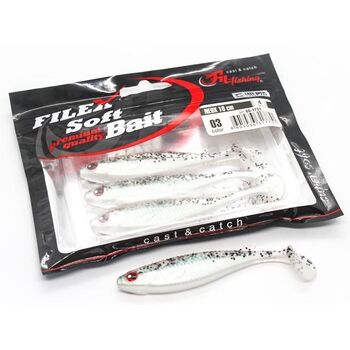 FILEX SHAD NEOX 03 / 10 CM / 4 BUC  / PLIC