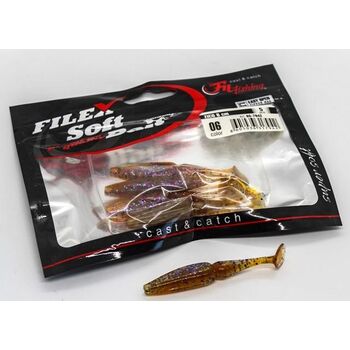 FILEX SHAD ZICO 06 / 8 CM / 5 BUC / PLIC