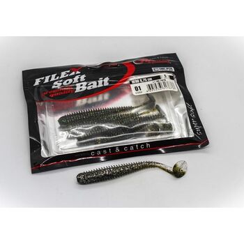 FILFISHING FILEX WORM SHAD HERO 01 / 8.75 CM / 5 BUC / PLIC
