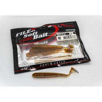 FILFISHING FILEX WORM SHAD HERO 02 / 8.75 CM / 5 BUC / PLIC