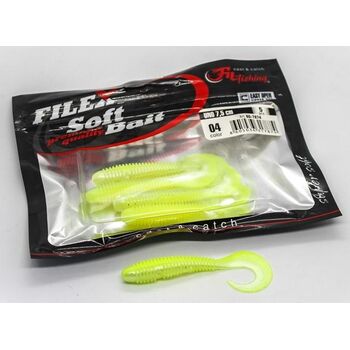 FILFISHING TWISTER  UNO  04  / 7,5 CM  / 5 BUC / PLIC