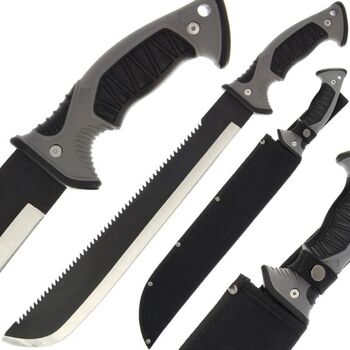 MACHETA 165 CU MANER CAUCIUCAT + HUSA  50CM