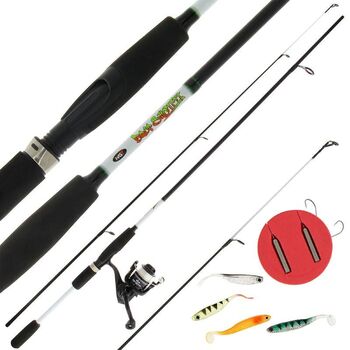 NGT DROP SHOT COMBO LANSETA  2.10M  CARBON+ MULINETA  20 