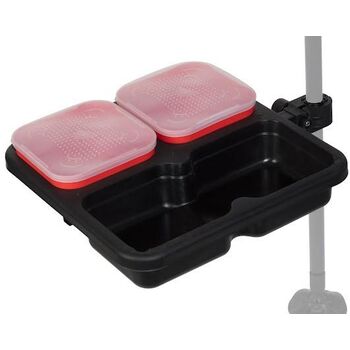 TAVA   LATERALA FILFISHING FEEDER CU 2 CUTII   37 x 37 x 8 CM
