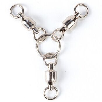 VARTEJ CU RULMENT  FILEX  BREAK TRIPLE LINK  BB SWIVELS  NR 07 /1BUC /PLIC / 90 KG