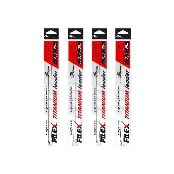 STRUNA FILEX TITANIUM LEADER  15 KG / 25 CM / 2 BUC / PLIC