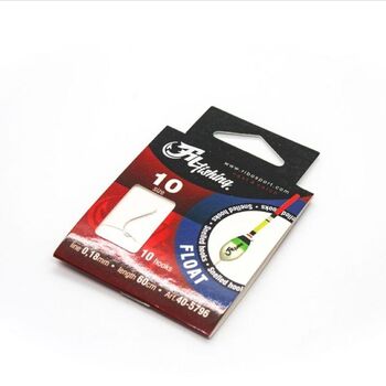 CARLIGE LEGATE FILFISHING FLOAT RIG Nr 10/0.18MM / 60CM - 10Buc/ Plic