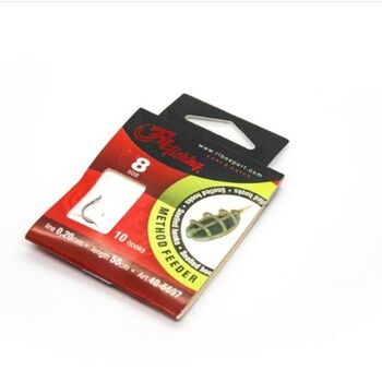 CARLIGE LEGATE FILFISHING METHOD FEEDER RIG Nr 12/0.16MM / 50CM - 10Buc/ Plic